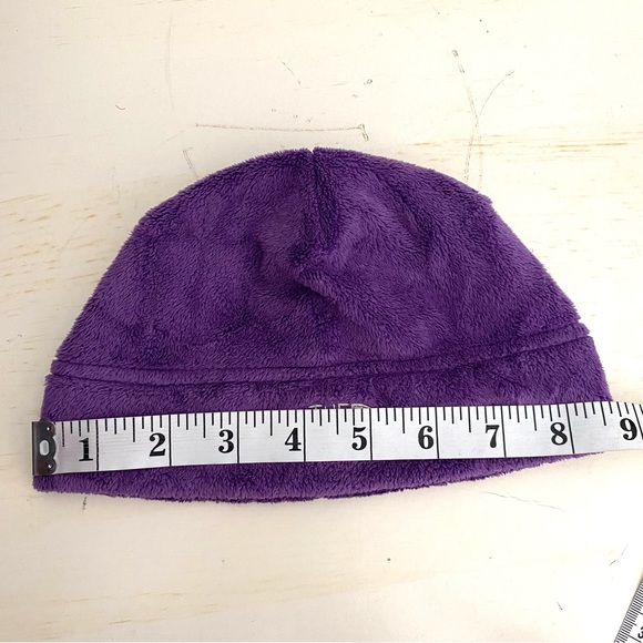 The North Face Purple Fuzzy Winter Hat - Picture 4 of 6